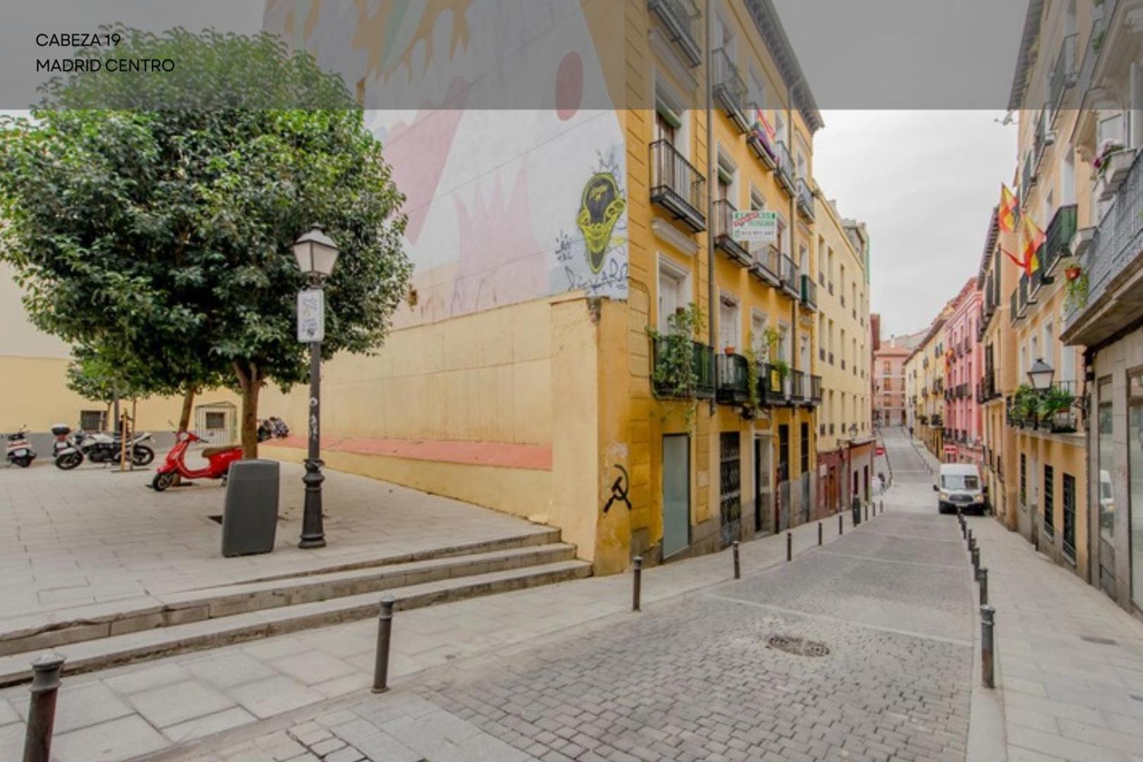 C-Cabeza Cool Apt Para 7 Al Lado De Tirso De Molina E1 マドリード エクステリア 写真