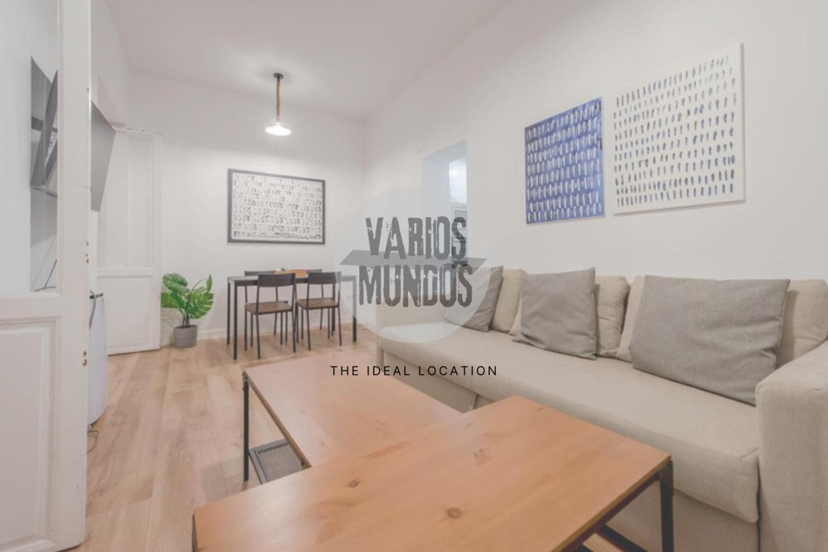 C-Cabeza Cool Apt Para 7 Al Lado De Tirso De Molina E1 マドリード エクステリア 写真